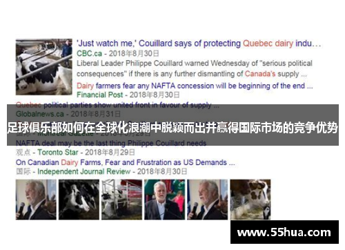 足球俱乐部如何在全球化浪潮中脱颖而出并赢得国际市场的竞争优势